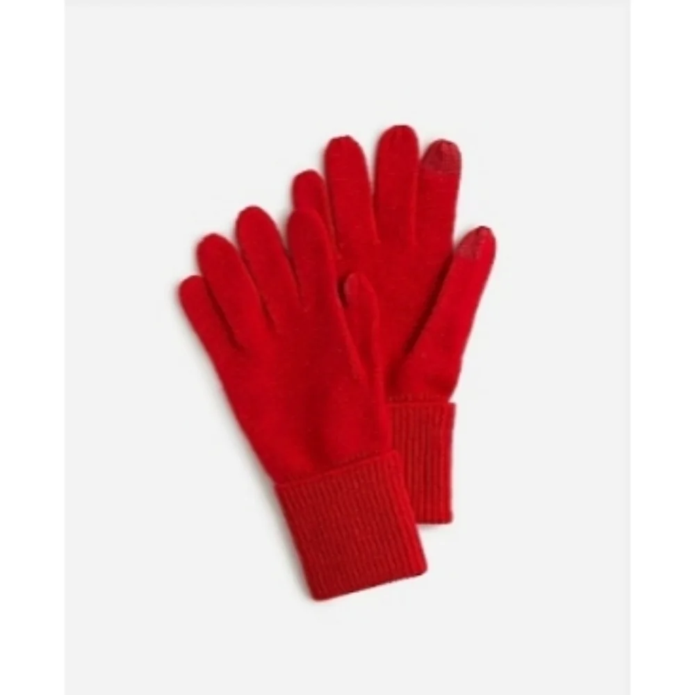 J.Crew Cashmere tech-touch gloves